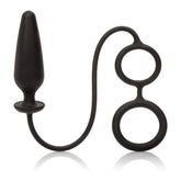 Dr. Joel Kaplan Silicone Probe With Dual Cock Ring Prostate Toys